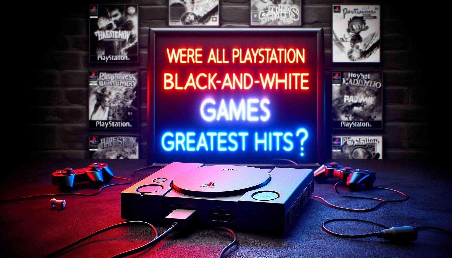 Were All PlayStation Black-and-White Games Greatest Hits? A Deep Dive into Their Legacy & Impact on Gaming Culture