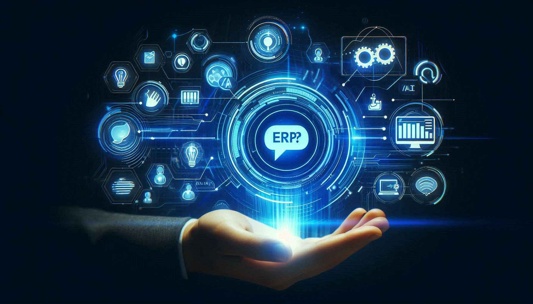 What is ERP chat AI